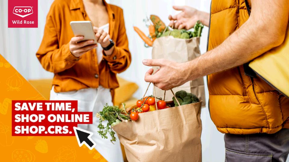Shop Online at Shop.crs at the Camrose Food Store Wild Rose Coop